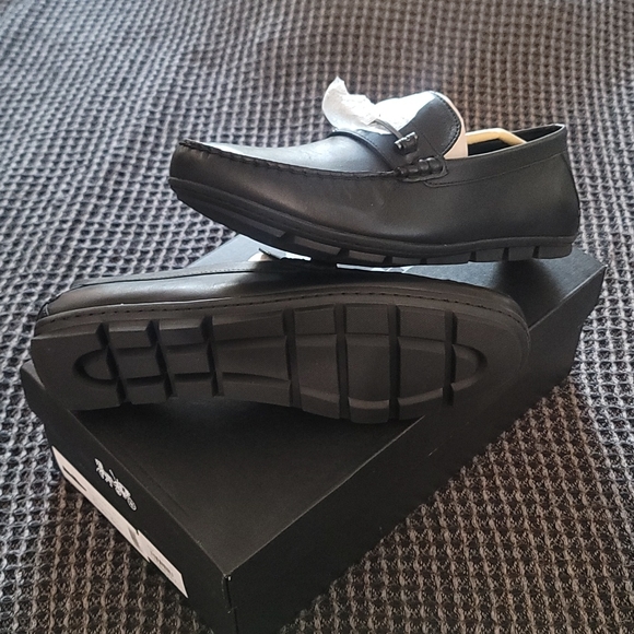 Coach mott driver in black leather. With traditional hardware. - Picture 5 of 6